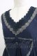 画像4: axes femme / シフォンリボンワンピース M ネイビー H-26-02-04-024-AX-OP-NS-ZH (4)