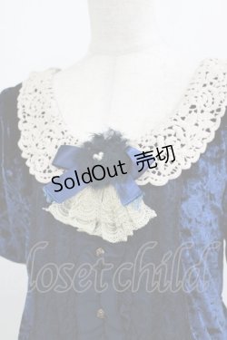 画像4: axes femme / ベロアワンピース M ネイビー H-26-02-04-029-AX-OP-NS-ZH