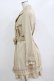 画像2: axes femme / 花ベルト付きコート L ベージュ H-26-02-04-033-AX-CO-NS-ZH (2)