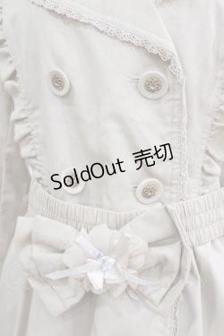 画像4: axes femme / 花ベルト付きコート L ベージュ H-26-02-04-033-AX-CO-NS-ZH