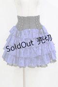 Angelic Pretty / Starryシフォンスカート Free ブルー H-26-02-04-035-AP-SK-NS-ZH