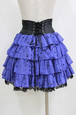 画像3: Angelic Pretty / Starryシフォンスカート Free ブルー H-26-02-04-035-AP-SK-NS-ZH