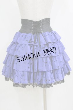 画像3: Angelic Pretty / Starryシフォンスカート Free ブルー H-26-02-04-035-AP-SK-NS-ZH