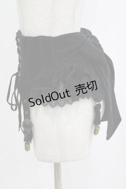 画像2: Hoshibako Works / リリィ・リドル ベストコルセット S ブラック H-26-02-04-044-LO-JA-NS-ZH