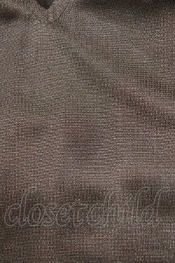 画像5: axes femme / 花柄イレヘムプリーツワンピース M ブラウン H-26-02-04-049-AX-OP-NS-ZH