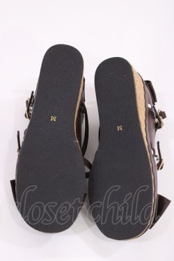 画像4: Angelic Pretty / Girlyコルク底シューズ M ブラウン H-26-02-04-1040-AP-SH-NS-ZH