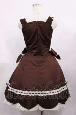 画像3: BABY,THE STARS SHINE BRIGHT / ウエストリボンジャンパースカート Free ブラウン H-26-02-04-1003-BA-OP-NS-ZH