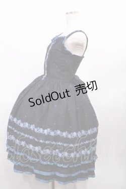 画像2: Innocent World / エリザベートローズジャンパースカート M/108cm丈 ネイビー H-26-02-04-1001-IW-OP-NS-ZH