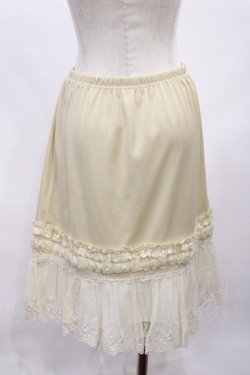 画像2: axes femme / ペチスカート M 生成り H-26-02-04-1019-AX-SK-NS-ZH