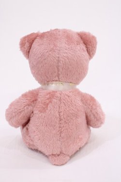 画像2: Maison de FLEUR / くまのぬいぐるみ「アプローズ」ちゃん  ローズカラー H-26-02-04-1036-LO-ZA-NS-ZH