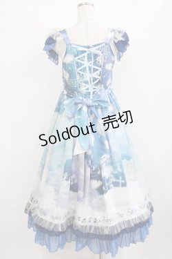 画像3: BABY,THE STARS SHINE BRIGHT / L'echelle de l'ange〜天使のセラピー〜柄フリルジャンパースカート Free ネイビー H-26-02-04-050-BA-OP-NS-ZH