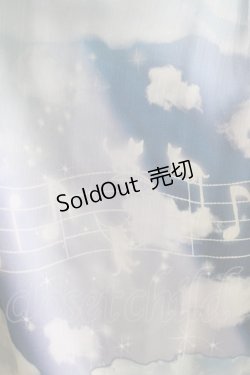 画像4: BABY,THE STARS SHINE BRIGHT / L'echelle de l'ange〜天使のセラピー〜柄フリルジャンパースカート Free ネイビー H-26-02-04-050-BA-OP-NS-ZH