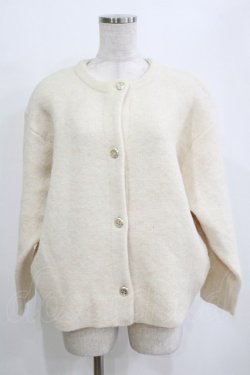 画像1: F&A / コクーンニットカーディガン Free IVORY H-26-02-04-064-LO-TO-NS-ZH