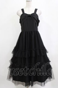 画像1: m petit by misako / TT*AOKチュール L ブラック H-26-02-04-008-LO-OP-NS-ZH