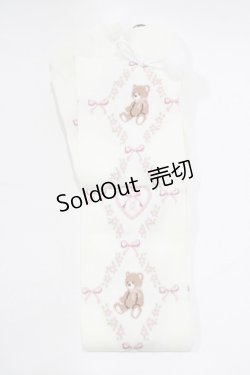 画像1: m petit by misako / AMOVKクマポンポン  オフ H-26-02-04-078-LO-ZA-NS-ZH