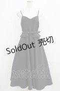 an another angelus / タックペプラムキャミワンピース Free CHARCOAL H-26-02-04-015-CA-OP-NS-ZH