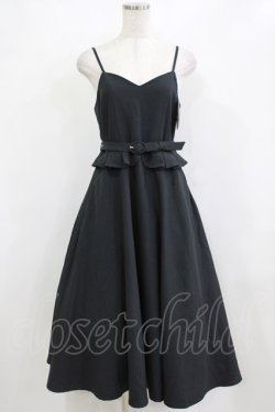 画像1: an another angelus / タックペプラムキャミワンピース Free CHARCOAL H-26-02-04-015-CA-OP-NS-ZH