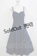 an another angelus / バックレースアップキャミワンピース Free インディゴ H-26-02-04-016-CA-OP-NS-ZH