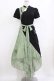 画像1: Luna's Journey（海外ロリータブランド） / チャイナ風ワンピース S ブラック/グリーン H-26-02-04-018-PU-OP-NS-ZH (1)