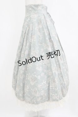 画像2: Victorian maiden / カントリーハイウエストスカート Free ブルー H-26-02-04-019-CL-SK-NS-ZH