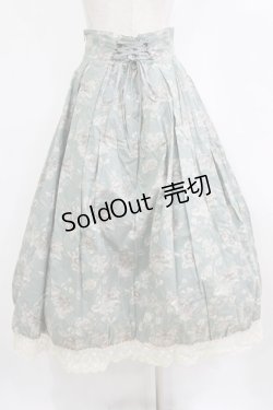 画像3: Victorian maiden / カントリーハイウエストスカート Free ブルー H-26-02-04-019-CL-SK-NS-ZH