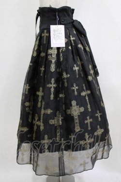 画像2: Angelic Pretty / Holy Rosaryスカート Free ブラック H-26-02-04-020-AP-SK-NS-ZH