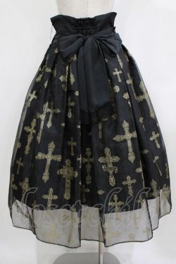 画像3: Angelic Pretty / Holy Rosaryスカート Free ブラック H-26-02-04-020-AP-SK-NS-ZH