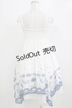 画像3: axes femme POETIQUE / アンブレラプリント2WAYワンピース M オフ/ブルー H-26-02-04-021-AX-OP-NS-ZH