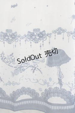 画像4: axes femme POETIQUE / アンブレラプリント2WAYワンピース M オフ/ブルー H-26-02-04-021-AX-OP-NS-ZH