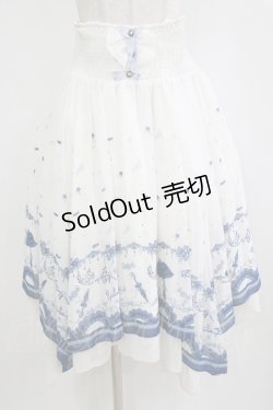 画像5: axes femme POETIQUE / アンブレラプリント2WAYワンピース M オフ/ブルー H-26-02-04-021-AX-OP-NS-ZH