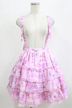 画像1: Angelic Pretty / Photogenic Palletスカート Free ピンク H-26-02-05-1027-AP-SK-NS-ZH