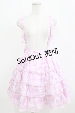 画像1: Angelic Pretty / Photogenic Palletスカート Free ピンク H-26-02-05-1027-AP-SK-NS-ZH