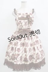 Angelic Pretty / Bear’s Chocolaterieジャンパースカート Free アイボリー H-26-02-05-1004-AP-OP-NS-ZH