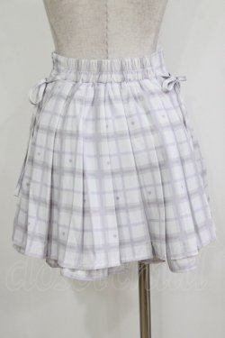 画像3: pium / piumハートチェックサイドリボンプリーツスカート Free グレー H-26-02-05-1035-0-SK-NS-ZH