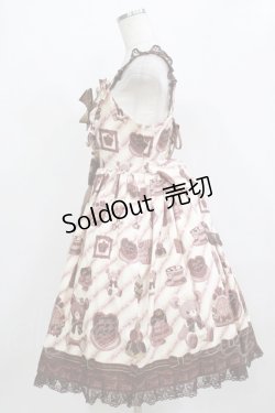 画像2: Angelic Pretty / Bear’s Chocolaterieジャンパースカート Free アイボリー H-26-02-05-1004-AP-OP-NS-ZH