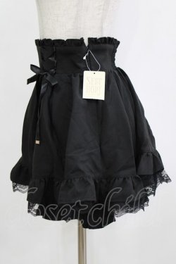 画像2: Secret Honey / サイドレースアップスカパン Free ブラック H-26-02-05-1041-CA-SK-NS-ZH