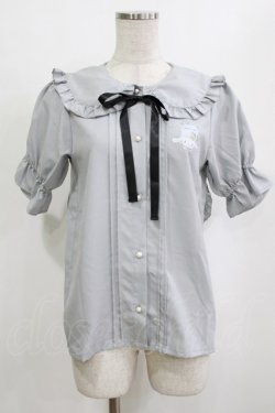 画像1: サンリオ / シナモロール/ブラウス M ブルー H-26-02-05-1048-EL-BL-NS-ZH