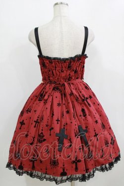 画像3: Angelic Pretty / Holy Lanternジャンパースカート Free ワイン H-26-02-05-1005-AP-OP-NS-ZH