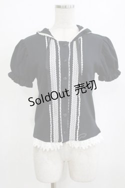 画像1: BABY,THE STARS SHINE BRIGHT / うさみみカーディガン Free ブラック H-26-02-05-1055-BA-TO-NS-ZH