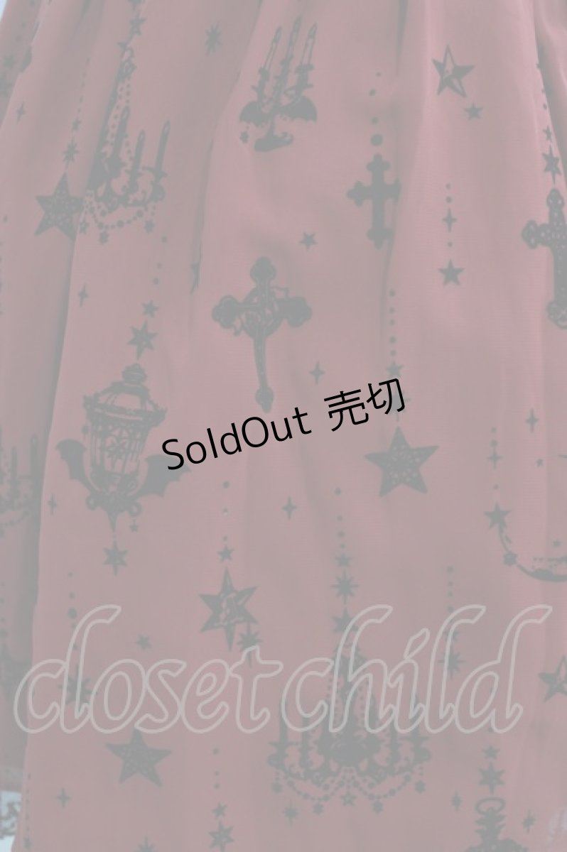 画像4: Angelic Pretty / Holy Lanternジャンパースカート Free ワイン H-26-02-05-1005-AP-OP-NS-ZH (4)