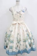 DreamWhale（海外ロリータブランド） / Flowers and Birdsジャンパースカート S アイボリー H-26-02-05-1006-PU-OP-NS-ZH