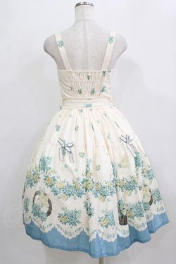 画像3: DreamWhale（海外ロリータブランド） / Flowers and Birdsジャンパースカート S アイボリー H-26-02-05-1006-PU-OP-NS-ZH