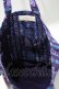 画像2: metamorphose / 薔薇の聖堂 トートBAG 縦約35cm×横約30cm マチ:約6cm 持ち手:約70cm ロイヤルパープル(Royal Purple) H-26-02-05-1067-ME-BG-NS-ZH (2)