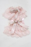 metamorphose / バラモチーフつきレースカフス  ピンク H-26-02-05-1068-ME-AC-NS-ZH