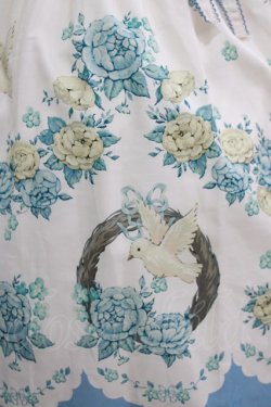 画像4: DreamWhale（海外ロリータブランド） / Flowers and Birdsジャンパースカート S アイボリー H-26-02-05-1006-PU-OP-NS-ZH