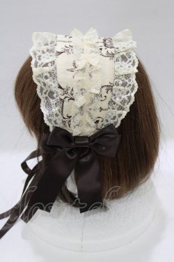 画像2: metamorphose / クラウンクロスヘッドドレス  生成り H-26-02-05-1078-ME-AC-NS-ZH