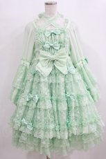 画像1: metamorphose / 追憶の姫君ドレス（2025） サイズ1 ミント H-26-02-05-1008-ME-OP-NS-ZH (1)