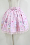 Angelic Pretty / Decoration Ice Creamスカート Free ピンク H-26-02-05-1010-AP-SK-NS-ZH