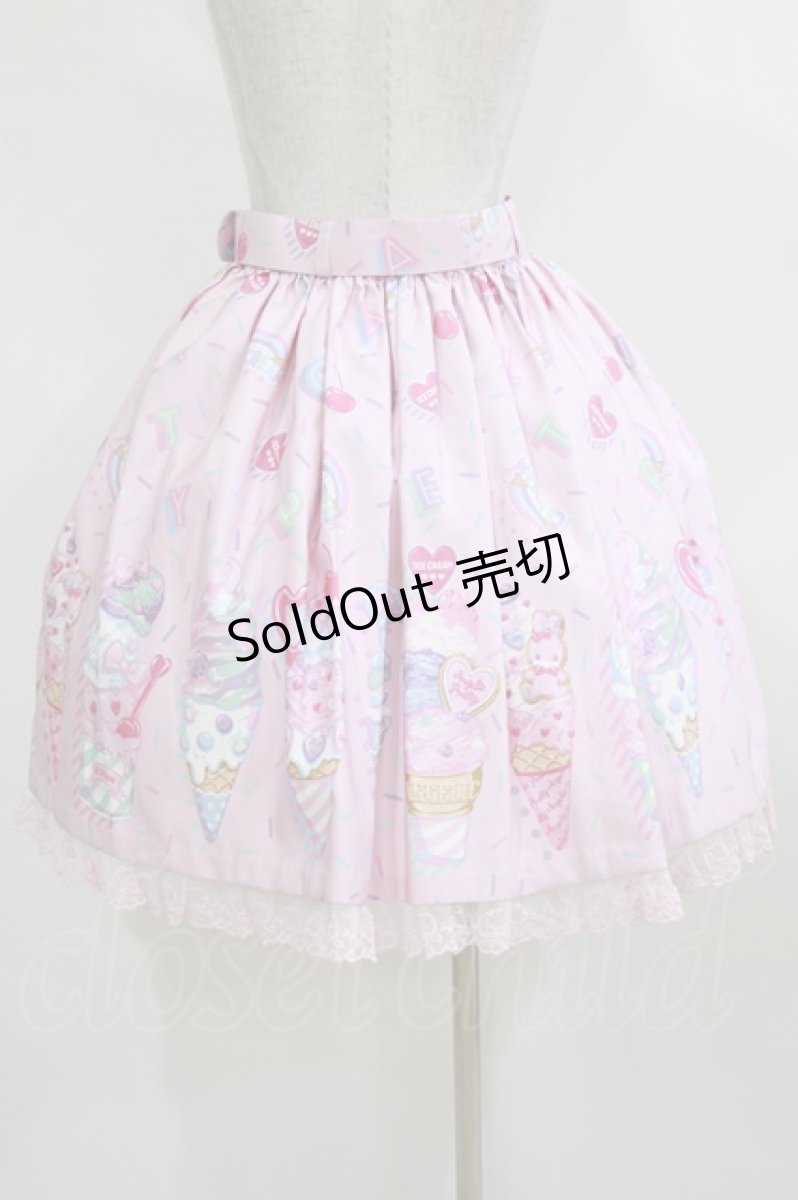 画像3: Angelic Pretty / Decoration Ice Creamスカート Free ピンク H-26-02-05-1010-AP-SK-NS-ZH (3)