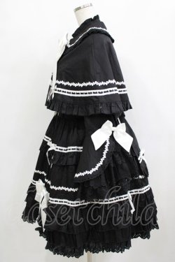 画像2: MQ（海外ロリータブランド） / Labirinthe Doll 2.0 ジャンパースカートセット XL ブラック H-26-02-05-1011-PU-OP-NS-ZH